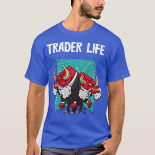 Camiseta Bolsa de Valores de vida de los comerciantes Día d