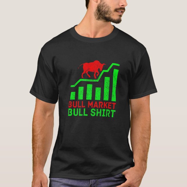 Camiseta Bolsa de Valores Día de Mercado (Anverso)