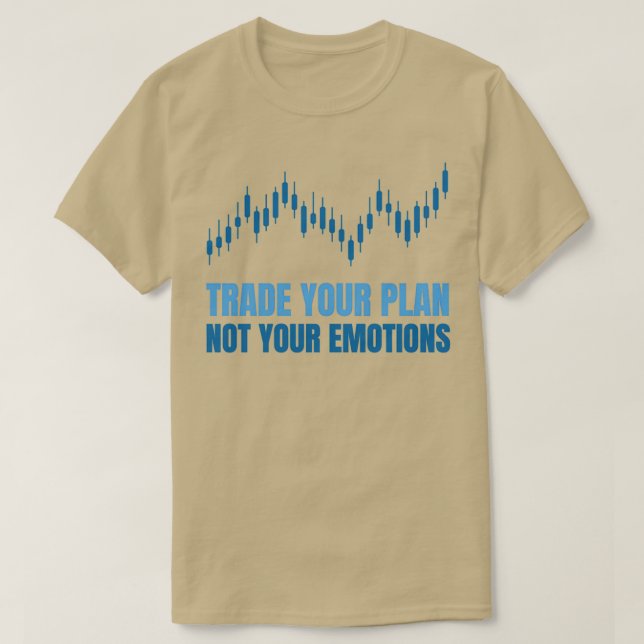 Camiseta Bolsa de Valores Negociación Acciones Financieras  (Diseño del anverso)