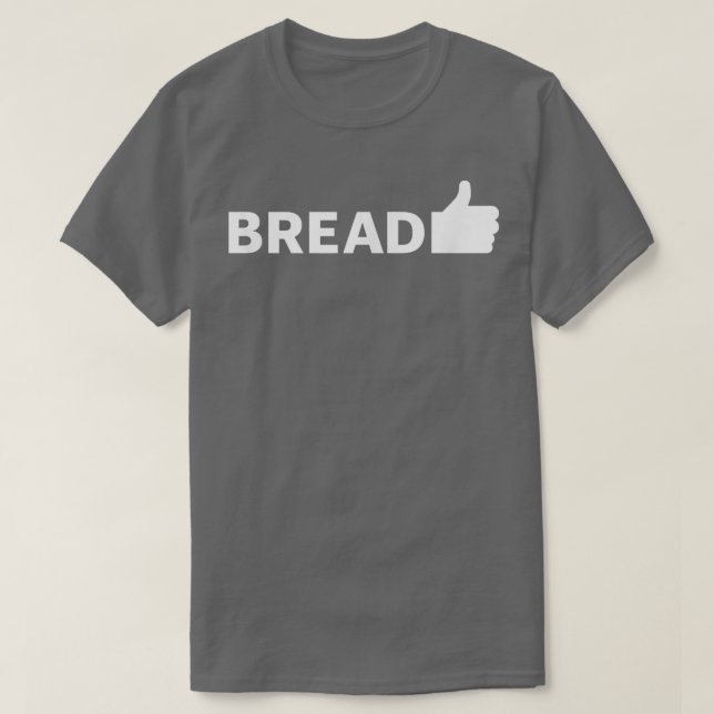 Camiseta Bolsa divertida de pan 707 (Diseño del anverso)