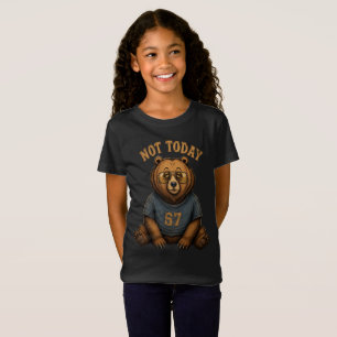 Camiseta Bolsa gráfica retro divertida 'No Hoy' Oso Perezos