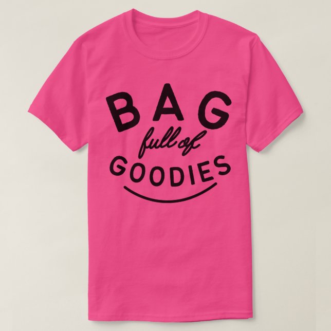 Camiseta Bolsa llena de golosinas Tote Bag para todas tus c (Diseño del anverso)