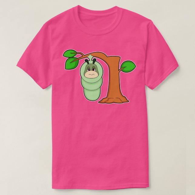 Camiseta Bolsa para dormir sobre la oruga (Diseño del anverso)