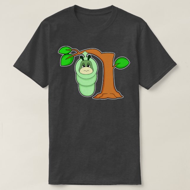 Camiseta Bolsa para dormir sobre la oruga (Diseño del anverso)