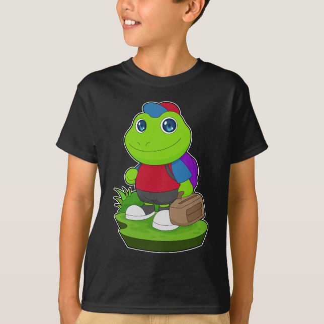Camiseta Bolsas de escalador de ranas (Anverso)