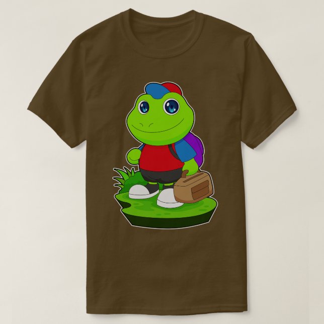 Camiseta Bolsas de escalador de ranas (Diseño del anverso)