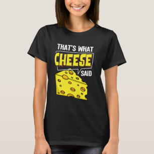 Camiseta Bolsas de queso Vegan Funny Puns