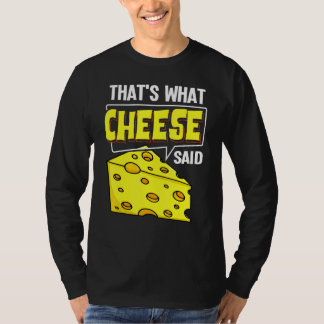 Camiseta Bolsas de queso Vegan Funny Puns