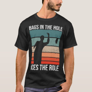Camiseta Bolsas En El Agujero El Cornhole De Rol