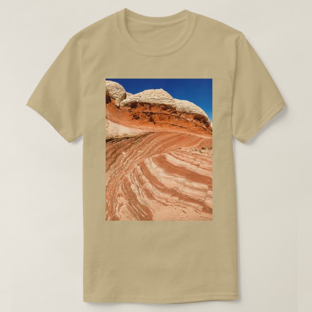 Camiseta Bolsillo blanco en Arizona EE.UU. (Diseño del anverso)