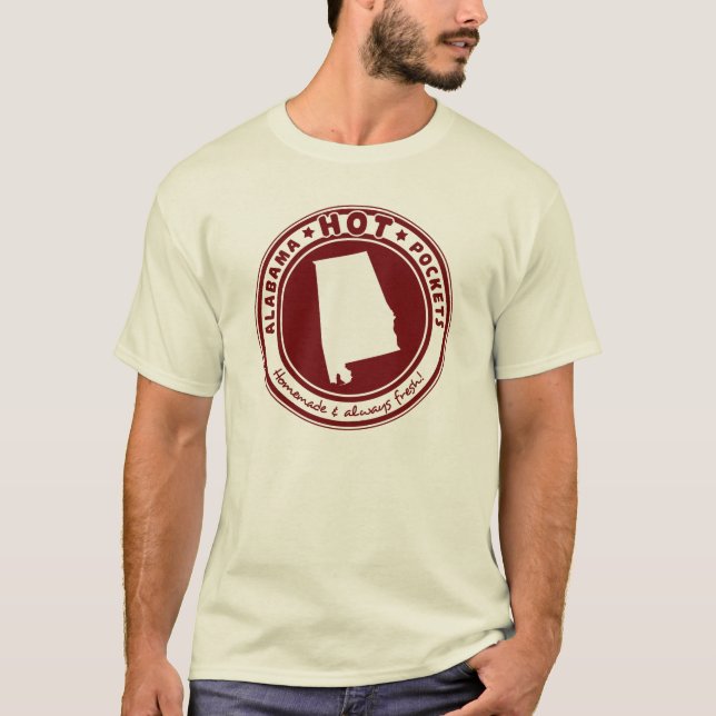 Camiseta Bolsillo caliente de Alabama (Anverso)