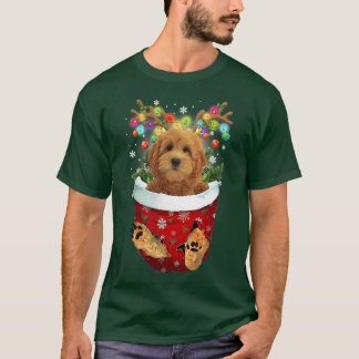 Camiseta Bolsillo de Navidades de perros de bolsillo de Gol