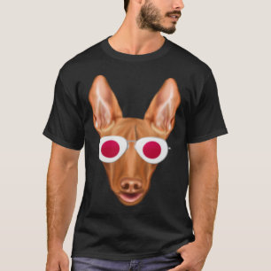 Camiseta Bolsillo japonés de Japón con la bandera del faraó