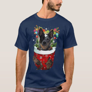 Camiseta Bolsillo para Navidades de perros de bolsillos Hee