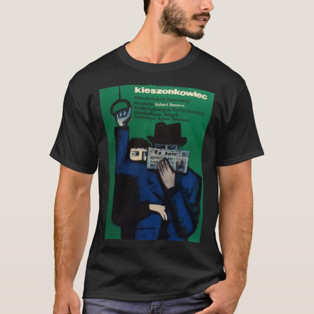 Camiseta Bolsillo - película de Robert Bresson (versión pol (Anverso)