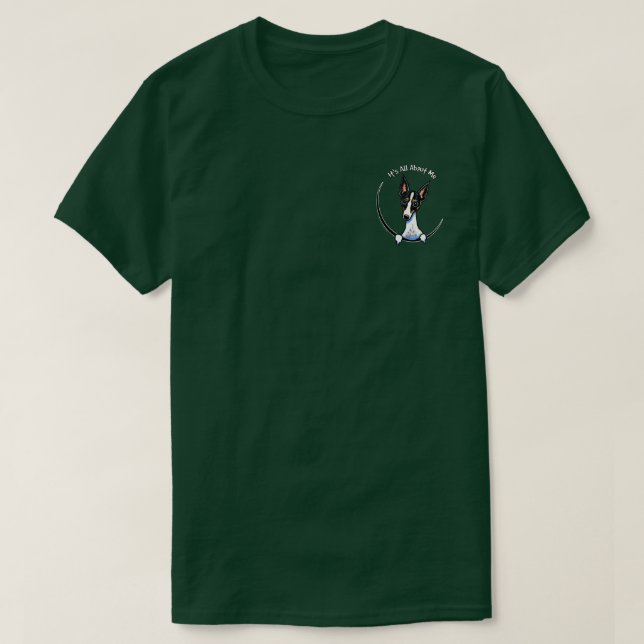 Camiseta Bolsillo Tricolor Rat Terrier IAAM (Diseño del anverso)