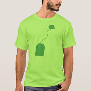 Camiseta Bolsita de té, taza de empaquetamiento de T, té
