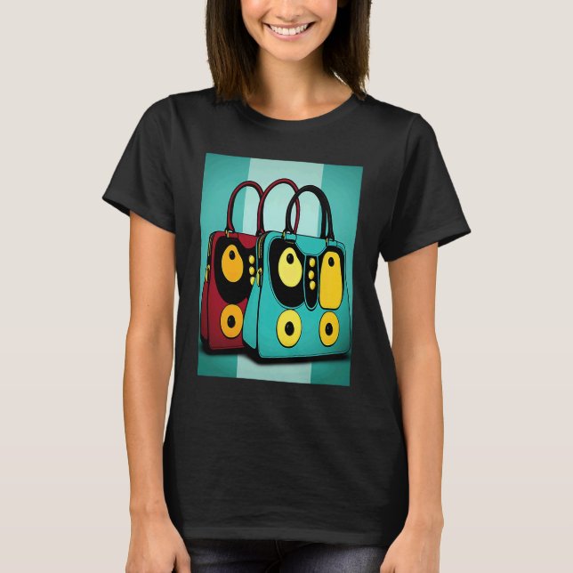 Camiseta Bolso de mano Framer Pop Handbag 3 (Anverso)
