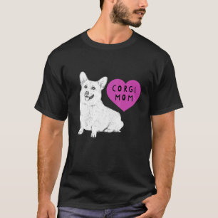 Camiseta Bolso y cojín de Corgi Mamá Perro