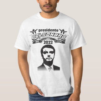 CAMISETA BOLSONARO PRESIDENTE
