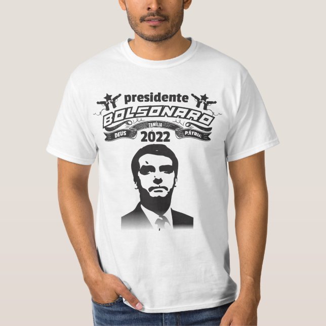 CAMISETA BOLSONARO PRESIDENTE (Anverso)