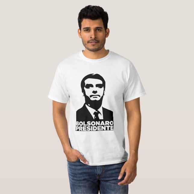 Camiseta Bolsonaro Presidente (Anverso completo)