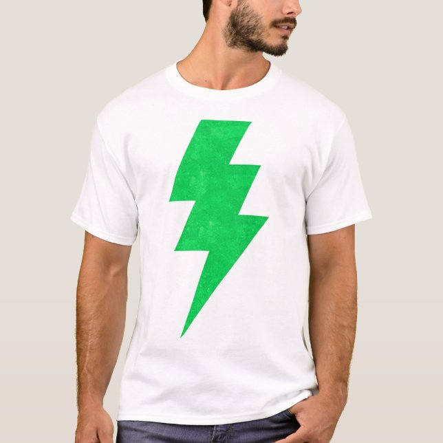 Camiseta Bolt T-ShirtLightning Bolt Green (Anverso)