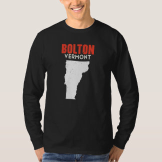 Camiseta Bolton Vermont USA State America Travel Vermonter