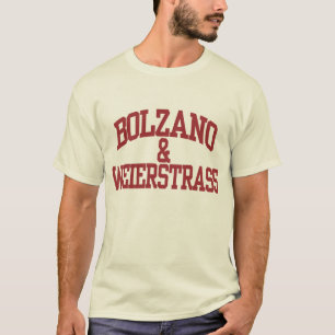 Camiseta Bolzano y Weierstrass