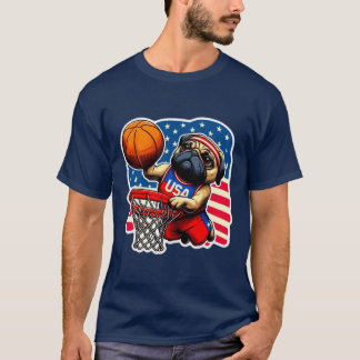 CAMISETA BOMBA DE BALONCESTO DE EE.UU.
