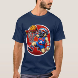 CAMISETA BOMBA DE BALONCESTO DE EE.UU. 5