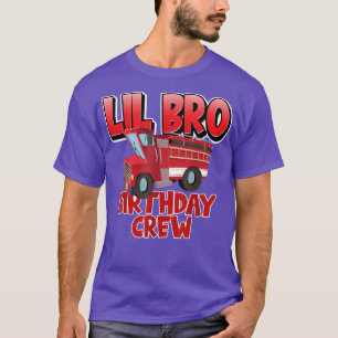 Camiseta Bomba de camión de la tripulación de cumpleaños de