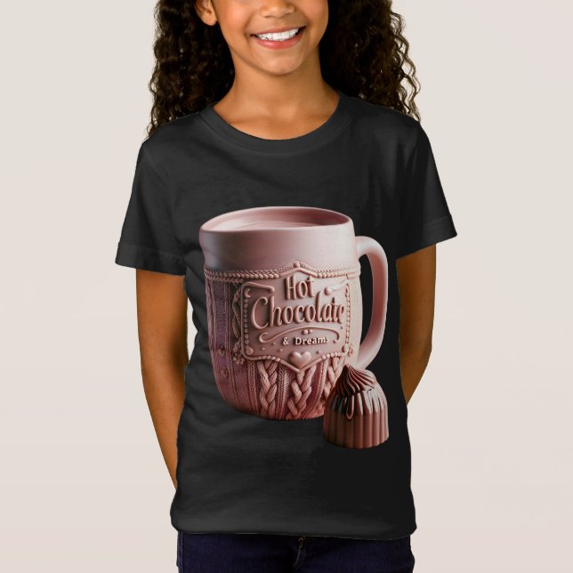 Camiseta Bomba de chocolate caliente (Anverso)