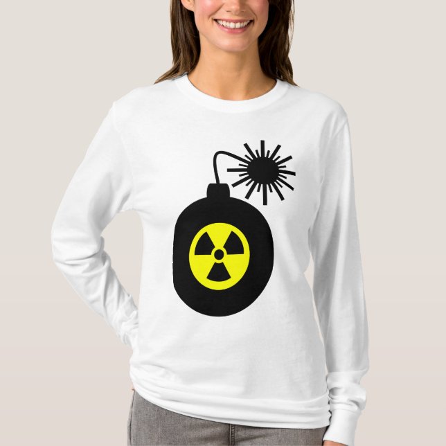 Camiseta Bomba de energía nuclear (Anverso)