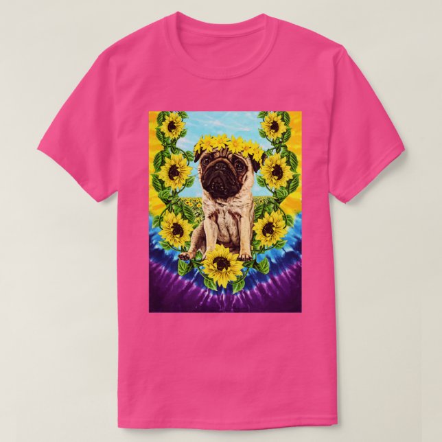 Camiseta Bomba de flores (Diseño del anverso)