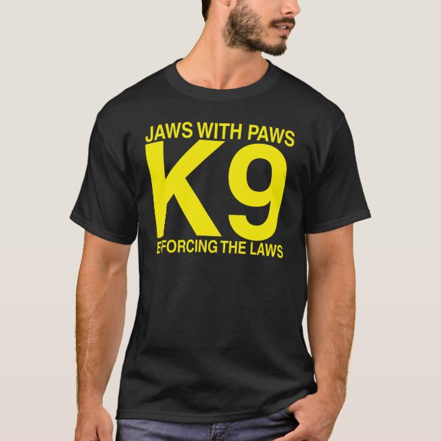 Camiseta Bomba de fuego de la policía K9 (Anverso)