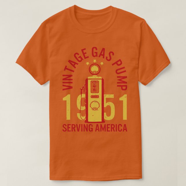 Camiseta Bomba de gas de cosecha (Diseño del anverso)