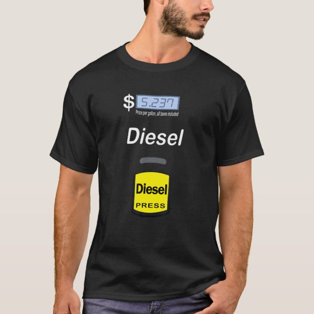Camiseta Bomba de gas Diesel Vestido de Halloween (Anverso)