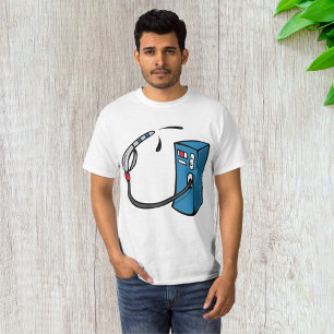 Camiseta Bomba de Gasolina Divertida Estación de Combustibl