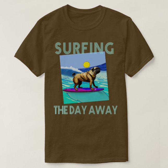 CAMISETA BOMBA DE SURFING (Diseño del anverso)