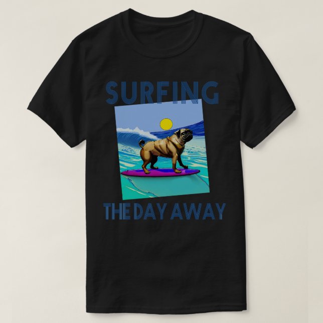 CAMISETA BOMBA DE SURFING 1 (Diseño del anverso)