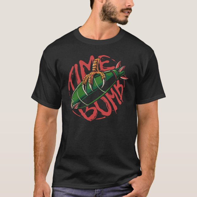 Camiseta Bomba de tiempo (Anverso)