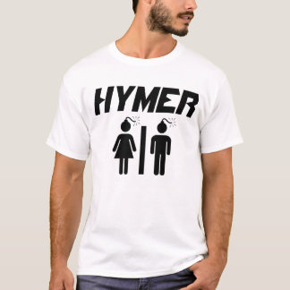 Camiseta Bomba del blanco de Hymer