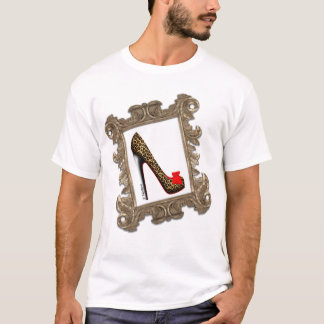 Camiseta Bomba enmarcada del estilete del leopardo