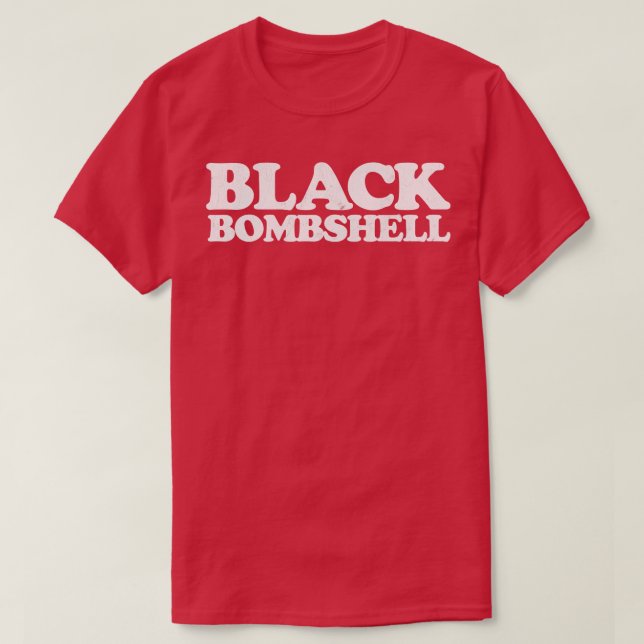 Camiseta Bomba negra (Diseño del anverso)