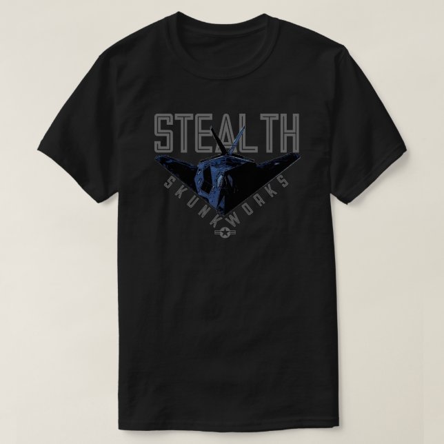 CAMISETA BOMBARDEO DE ESTEALDAD F-117 (Diseño del anverso)