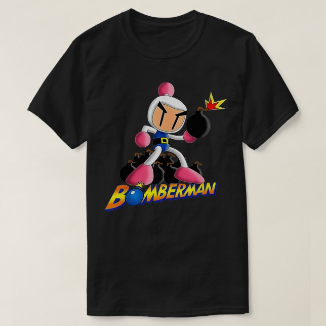 Camiseta Bombardeo de Konami 01 (Diseño del anverso)