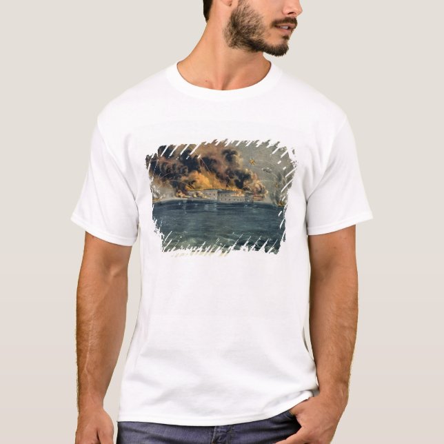 Camiseta Bombardeo del fuerte Sumter (Anverso)