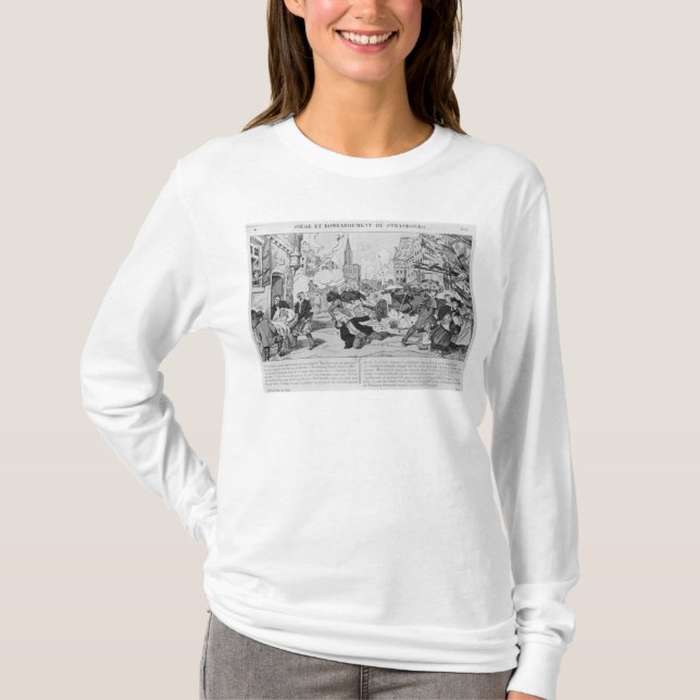 Camiseta Bombardeo y cerco de Estrasburgo (Anverso)