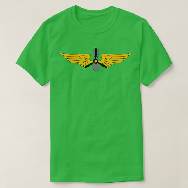 Camiseta Bombardero (Diseño del anverso)